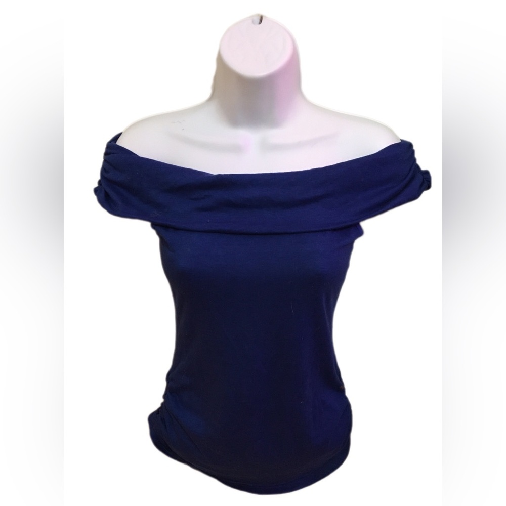 Elegant Blue Women's Top